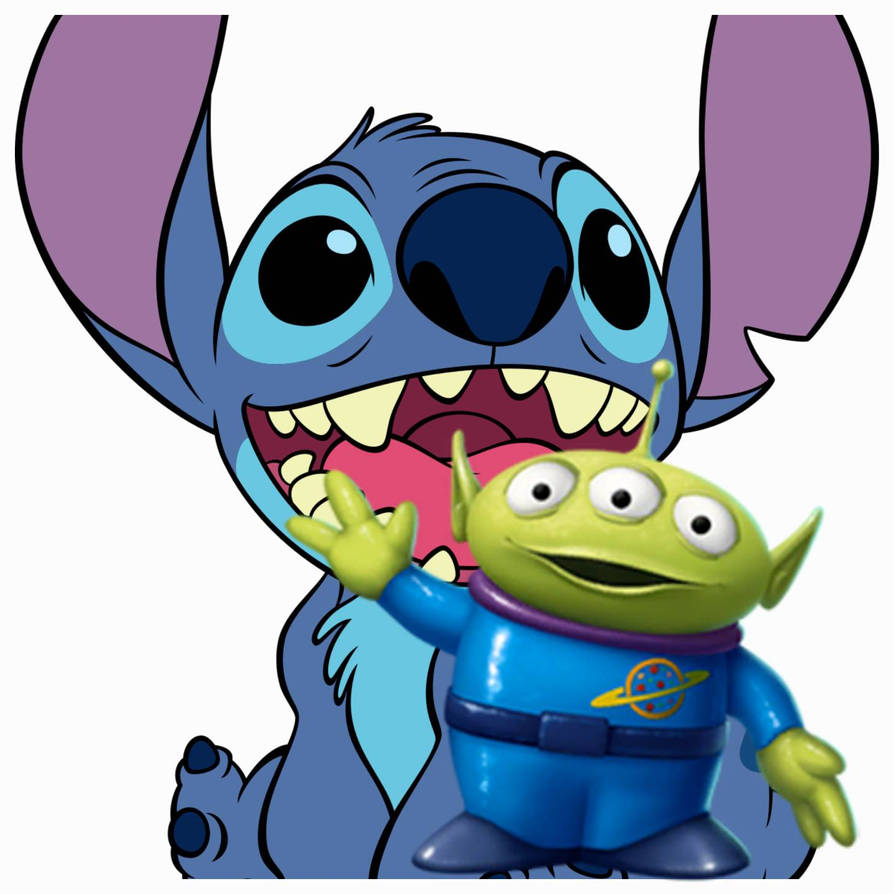 Stitch and Toy Alien by EBOTIZER on DeviantArt