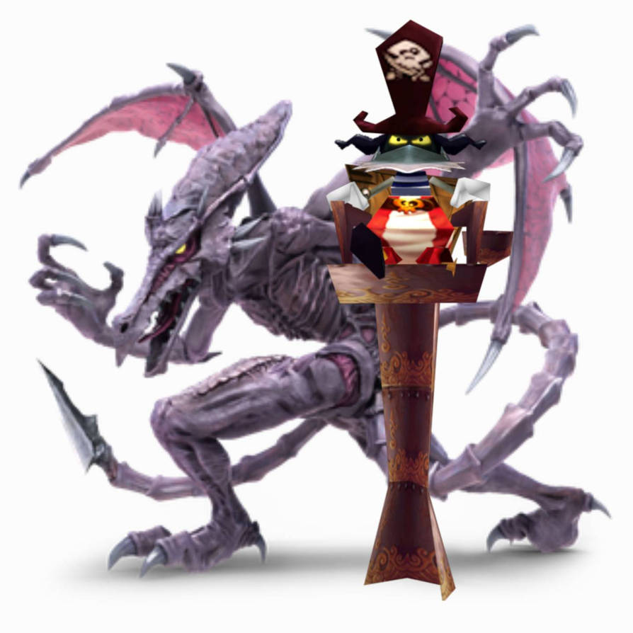 Admiral Razorbeard and Ridley by EBOTIZER on DeviantArt