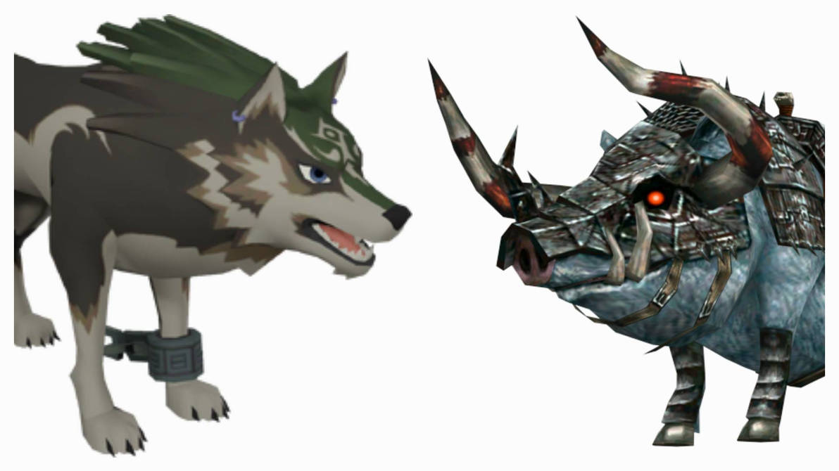 Wolf Link and Lord Bullbo by EBOTIZER on DeviantArt