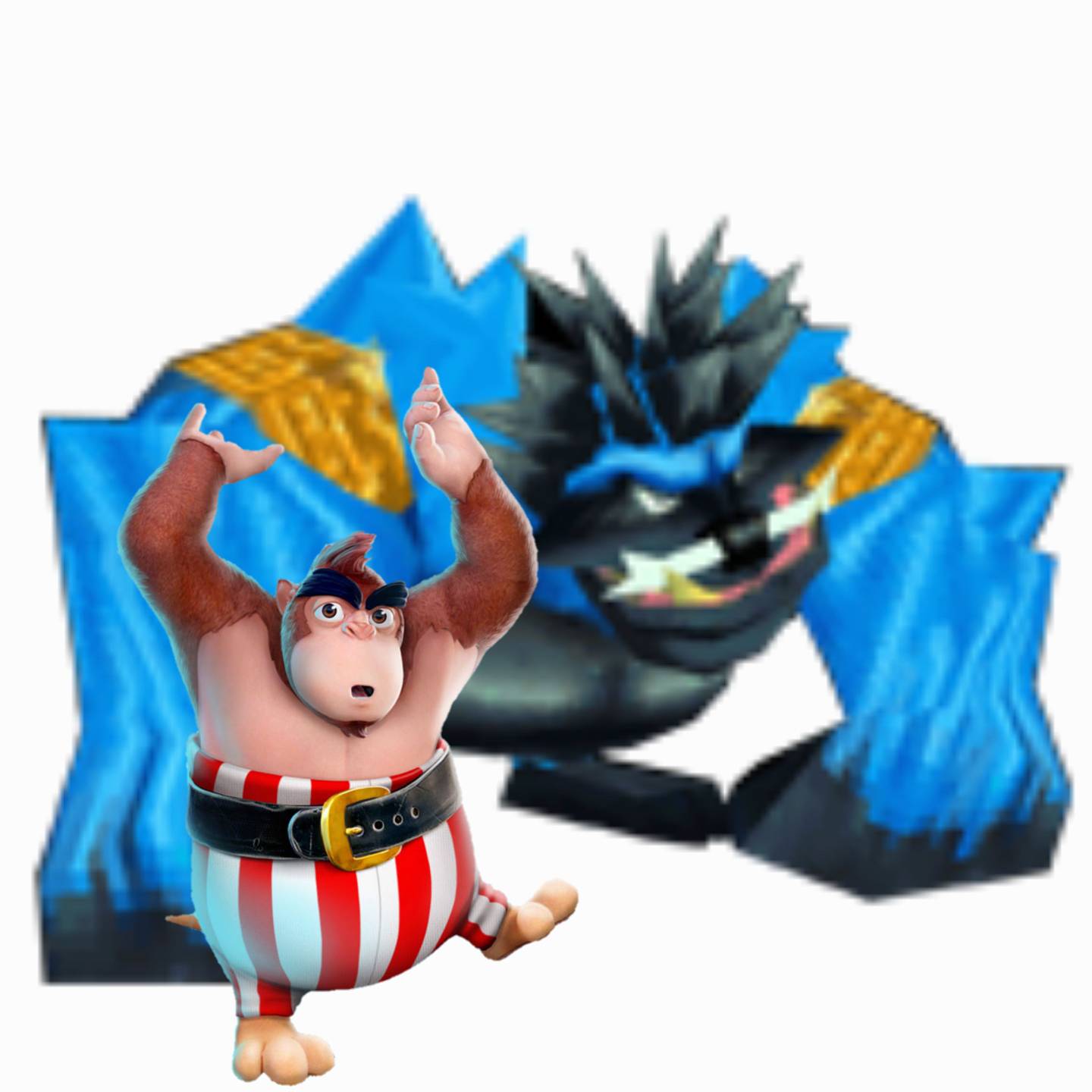 Rilla Roo and Porcurilla by EBOTIZER on DeviantArt