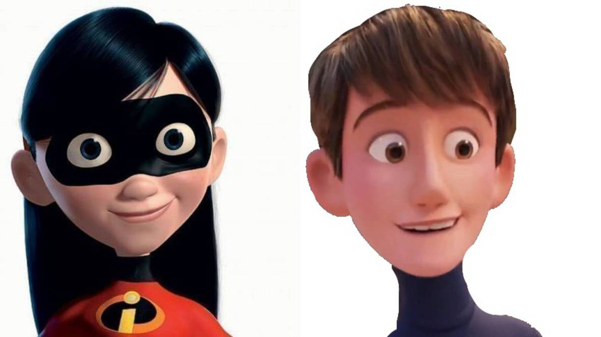 Violet Parr and Tony Rydinger by EBOTIZER on DeviantArt