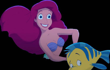 Ariel and Flounder 5