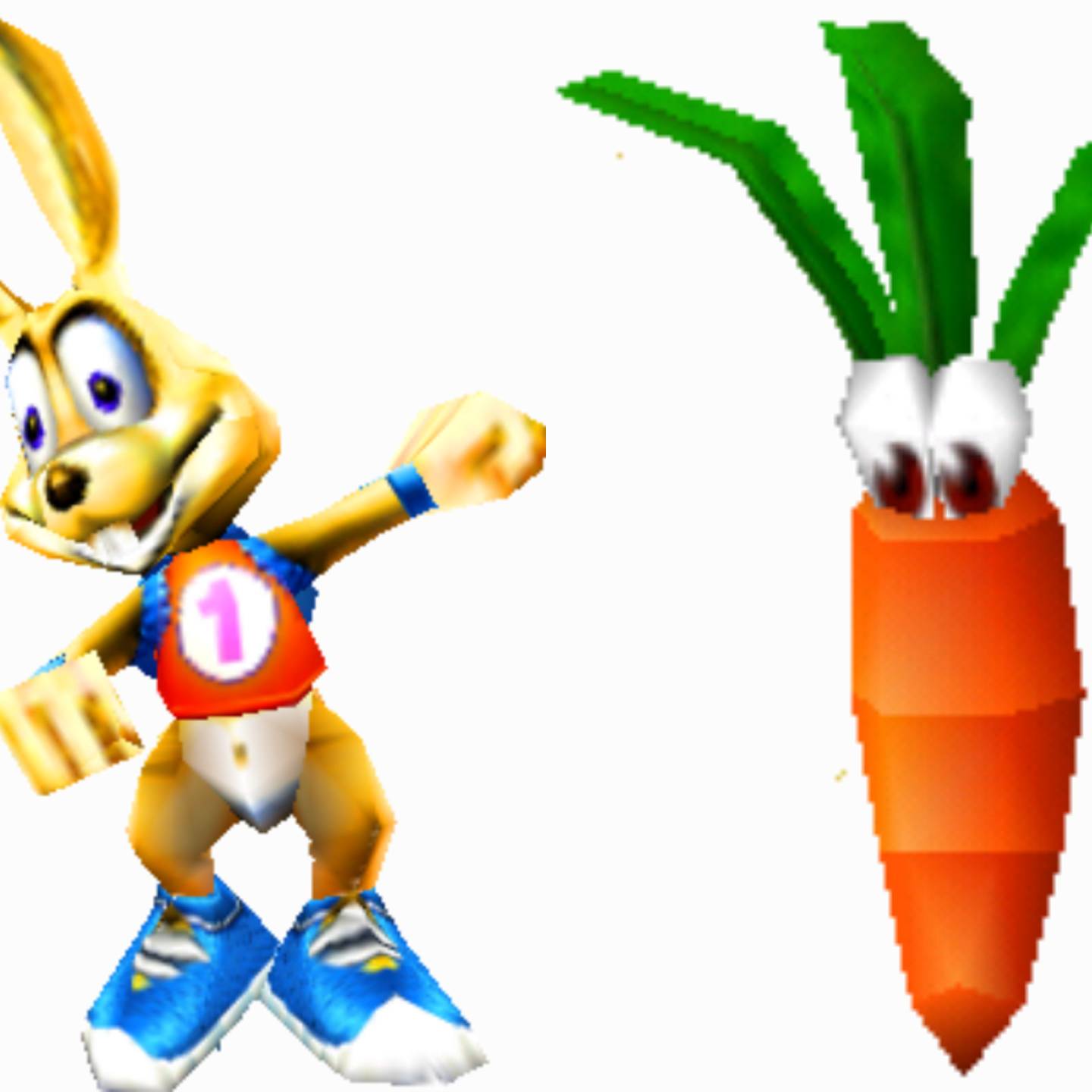 Racing Rabbit and Topper by EBOTIZER on DeviantArt