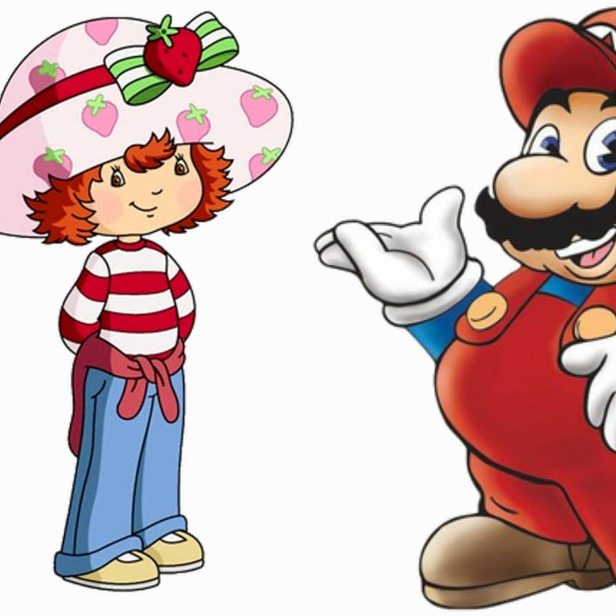 Strawberry Shortcake And Mario By EBOTIZER On DeviantArt strawberry-shortcake-and-mario-by-ebotizer-on-deviantart