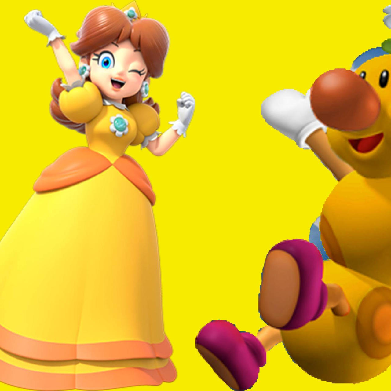 Flutterdaisy Daisy and Flutter by EBOTIZER on DeviantArt