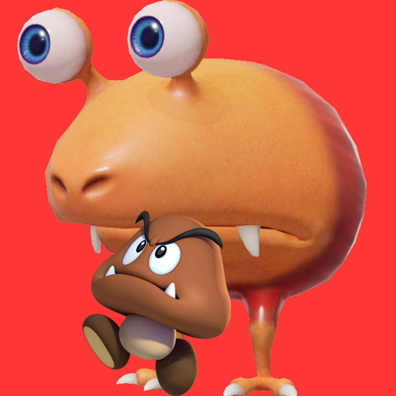 Goomba Rideable Bulborb and Goomba by EBOTIZER on DeviantArt