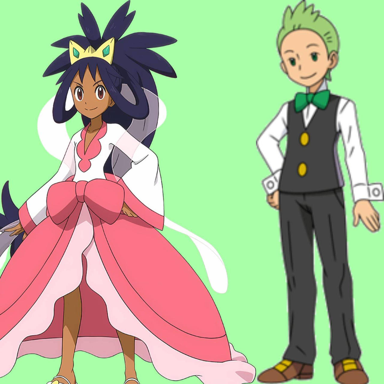 Iris and Cilan by EBOTIZER on DeviantArt