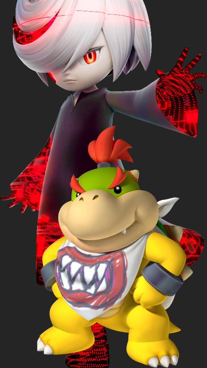 Bowser Jr and Sage by EBOTIZER on DeviantArt