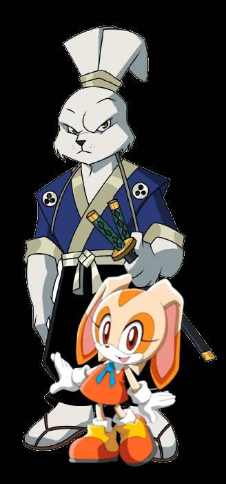 Usagi Miyamoto and Cream the Rabbit by EBOTIZER on DeviantArt