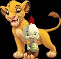 Chicken Simba Simba and Chicken Little by EBOTIZER on DeviantArt