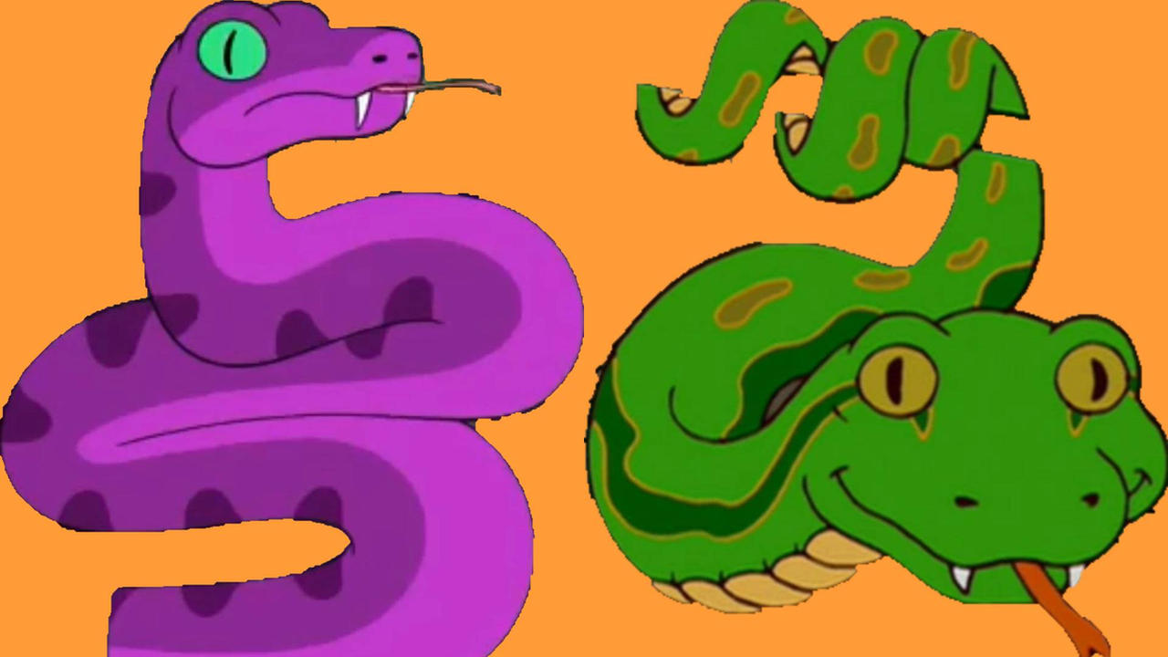 Strangles and Snakey by EBOTIZER on DeviantArt