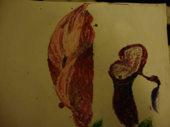 Calla Crayon Drawing #2