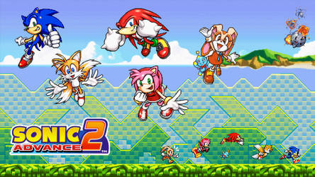 Sonic Advance 2 Wallpaper