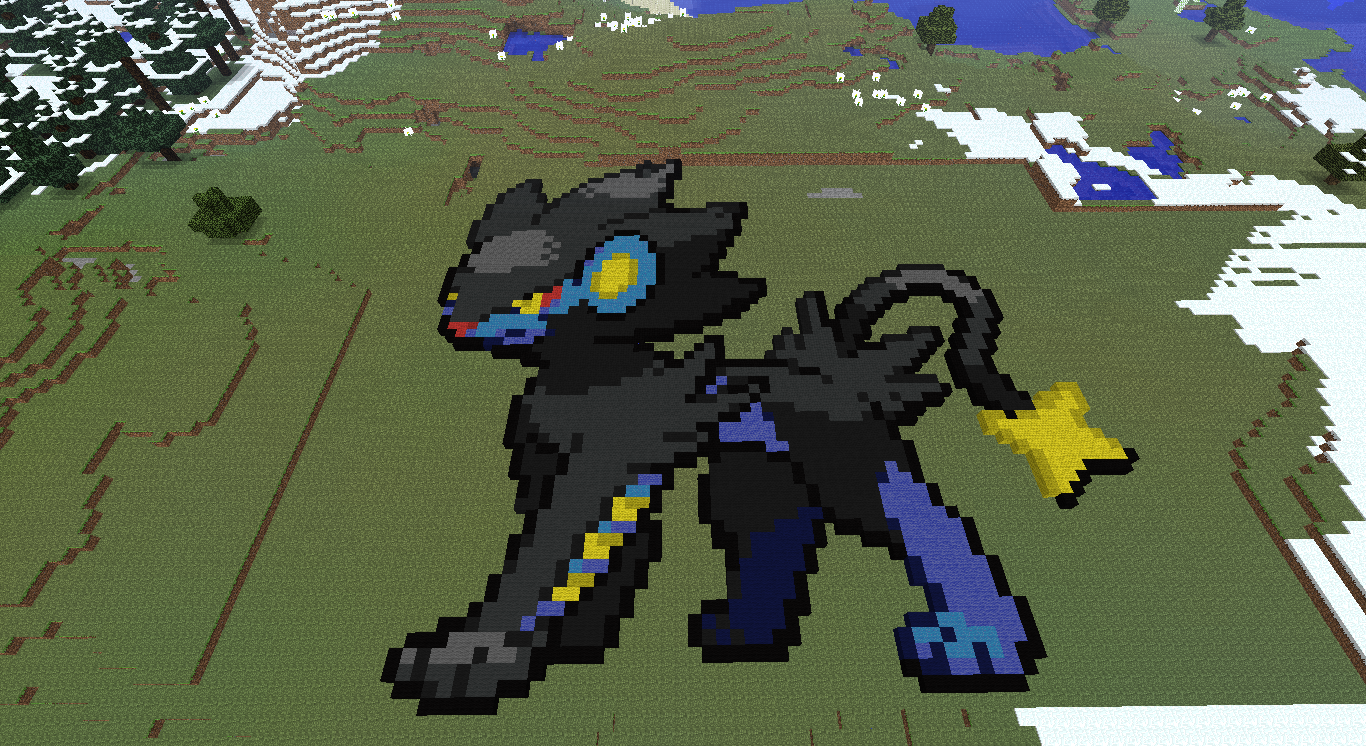 Luxray Pixels