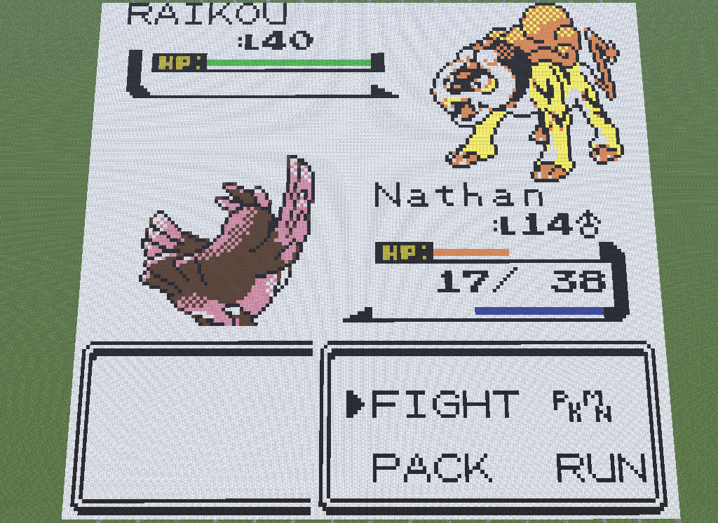 Nathan Vs. Raikou Pixels