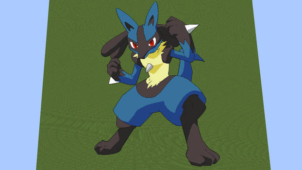 Lucario Pixels 3