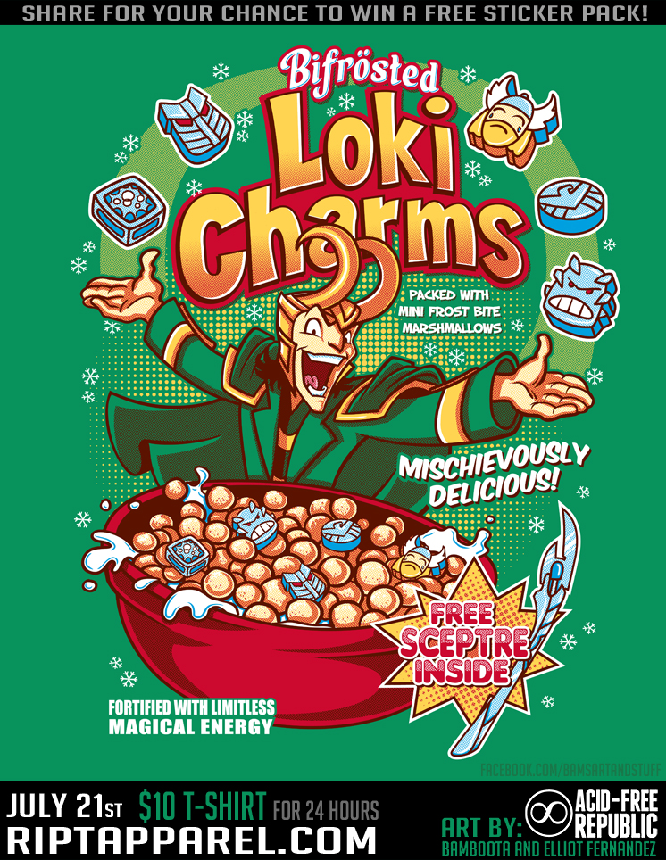 Loki Charms T-Shirt