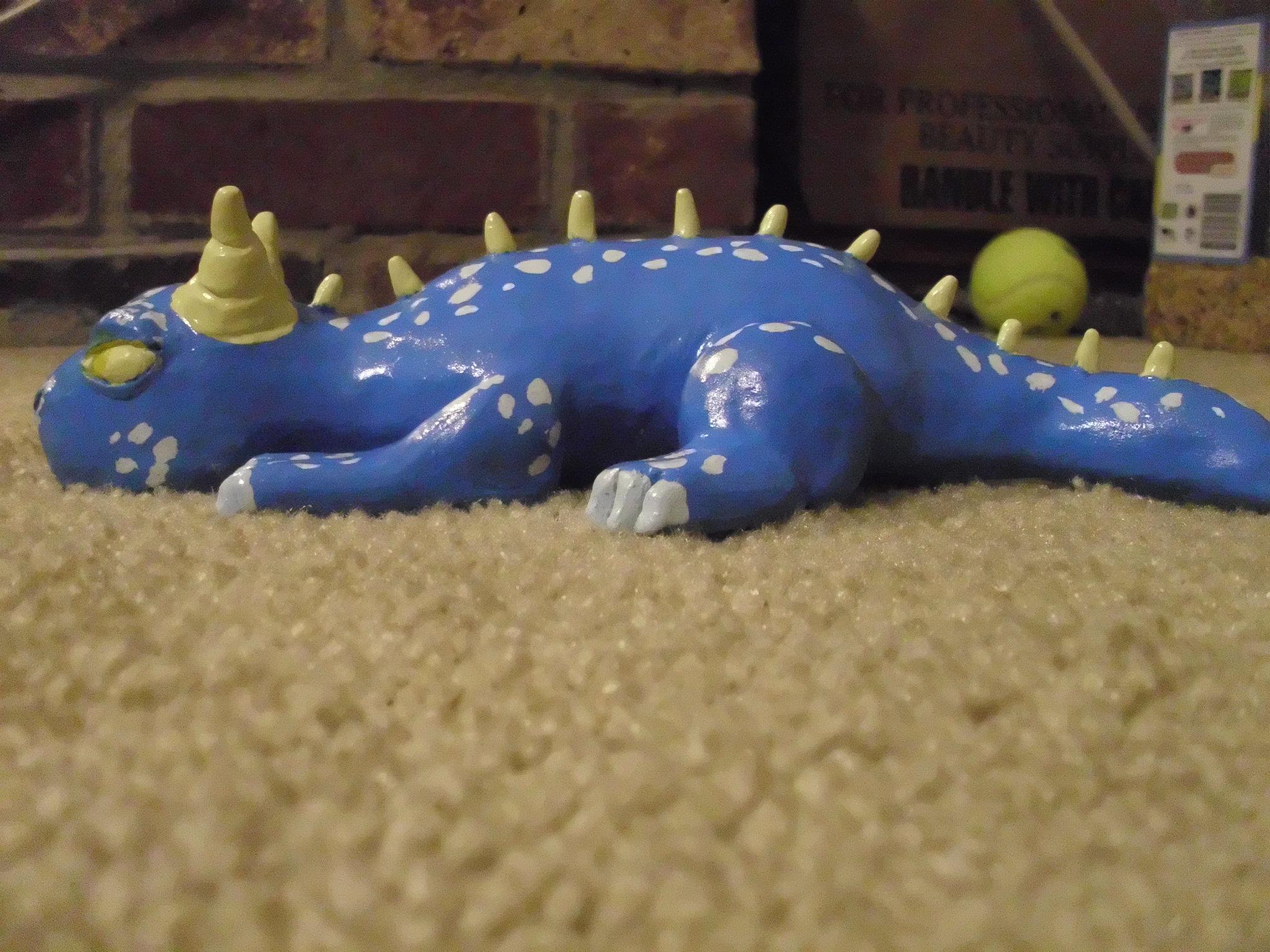 Blue Baby Dragon (side)