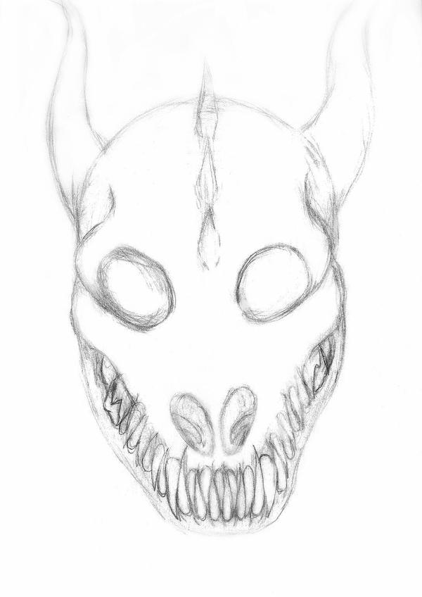 Simple Dragon Skull