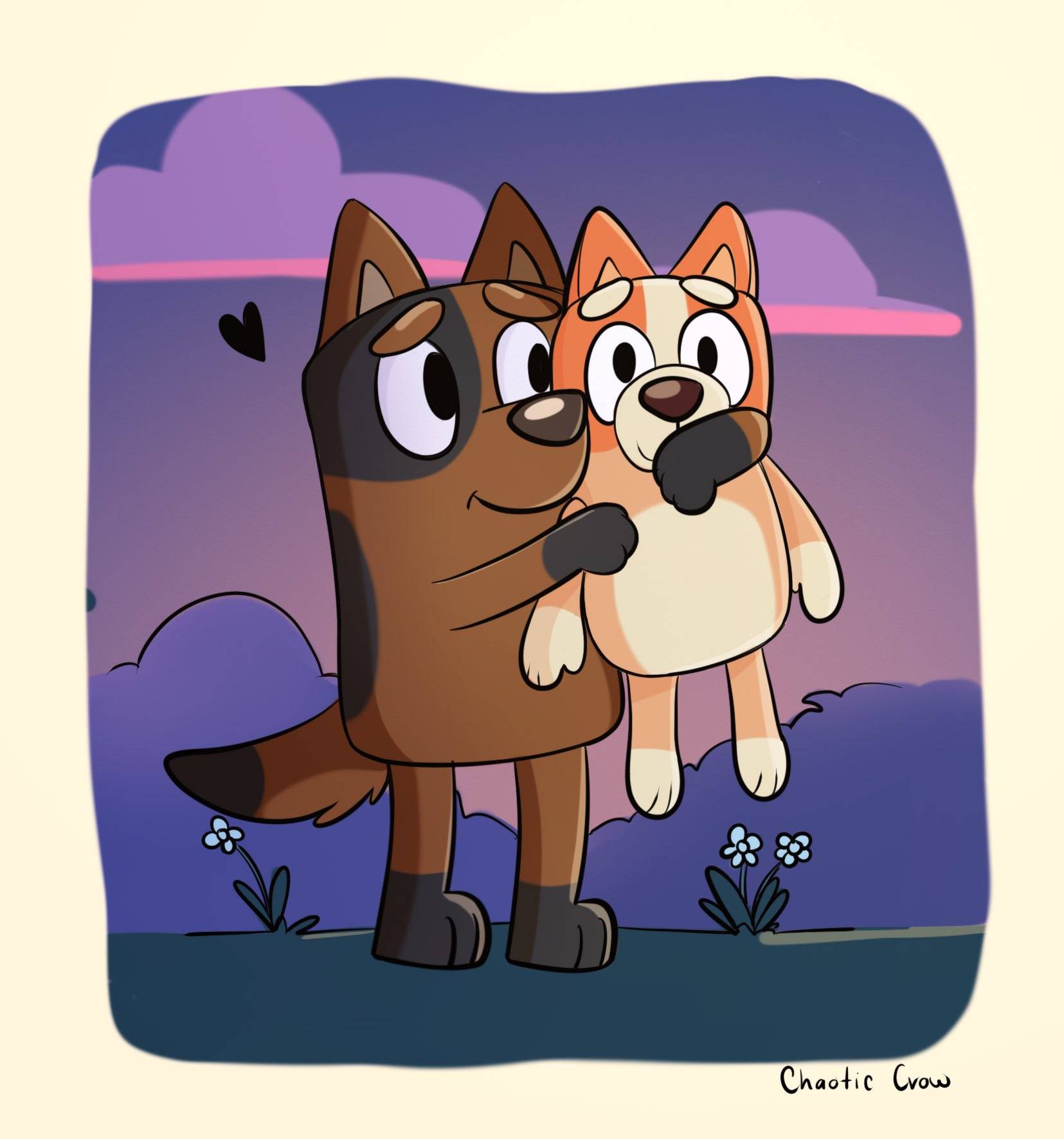 Bluey Adventure Deviantart Bluey commission by Chaoticcr0w on DeviantArt