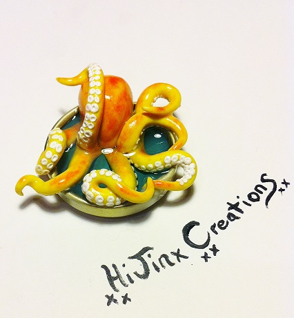 Bottle Cap Octopus by HiJINX-Scripture Bottle Cap Octopus by HiJINX-Scripture
