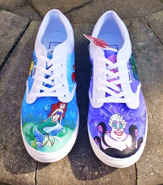 Little Mermaid Shoe Commission