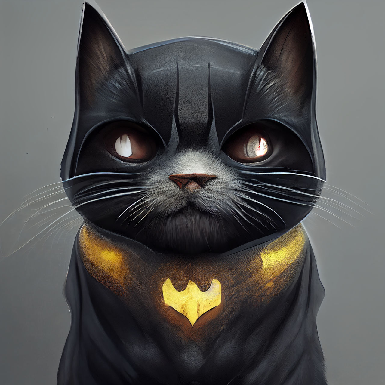 Batman Cat by Ultimation93 on DeviantArt