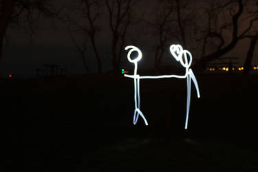 Light Painting- Love