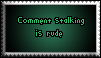 Comment Stalking Stamp