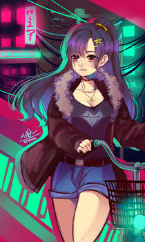 Cyberpunk | Coloring speedpaint available