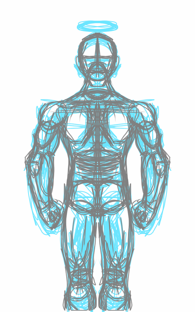 muscle structure practice by DHanimation-co on DeviantArt