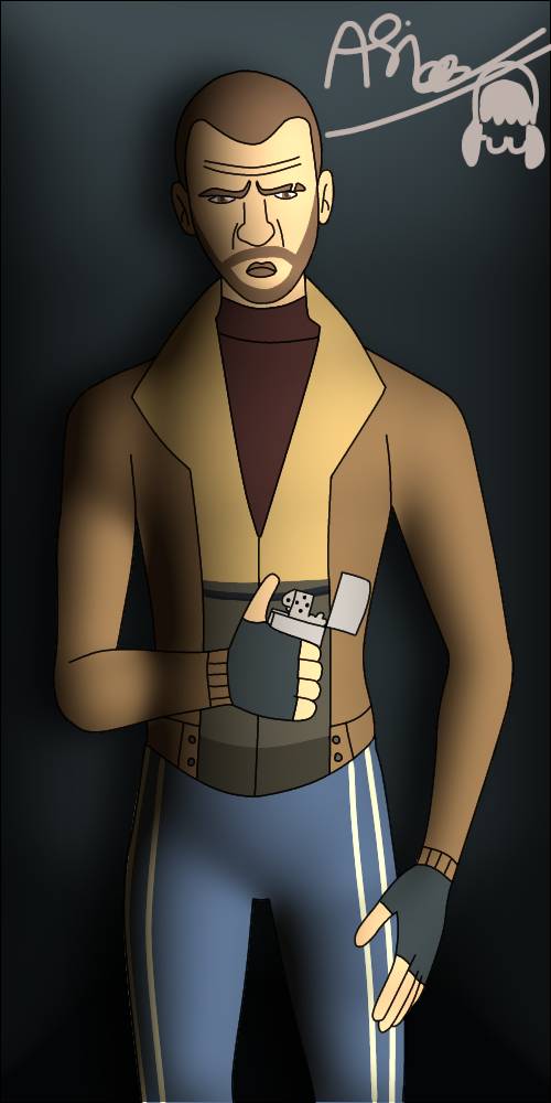 Roman and Niko Bellic by Lladerat on DeviantArt