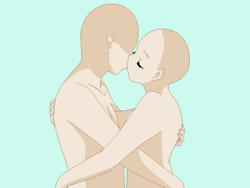 Kissing Couple .:Base:. by KagaTsuki on DeviantArt