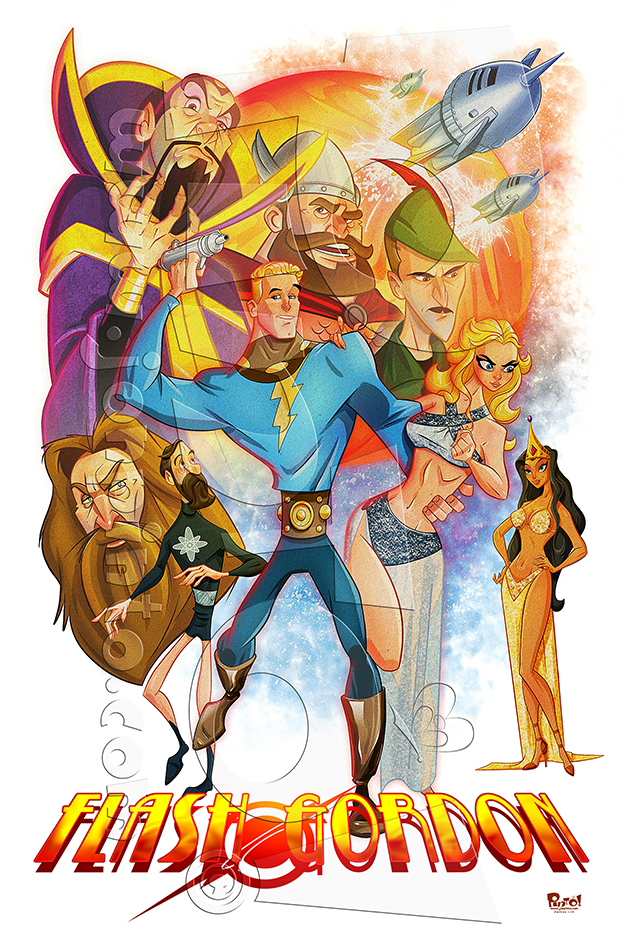Flash Gordon Animated by jonpinto on DeviantArt