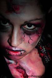 2010 Halloween makeup 2