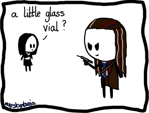 A Little Glass Vial?