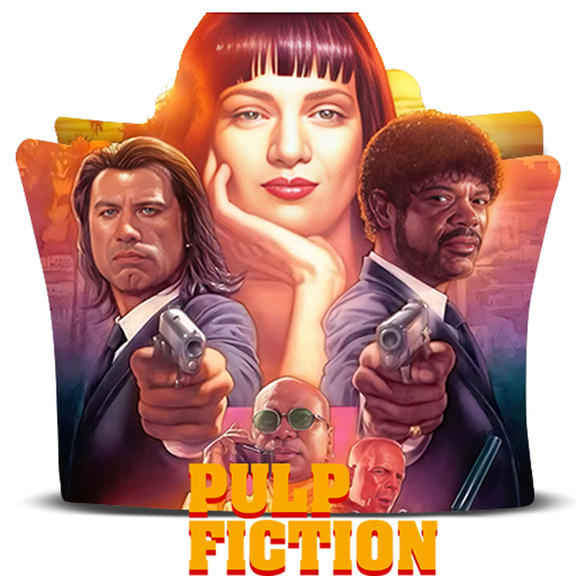 Pulp Fiction Folder Icon by mrezah78 on DeviantArt