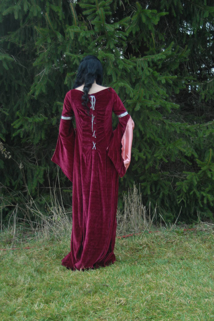 Medieval Red Gown 060 by elusiveelegance on DeviantArt