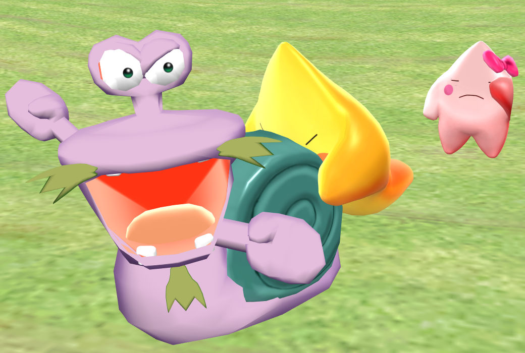 Get off my shell, you yellow puff fish! (MMD) by supercarlosvillar on ...