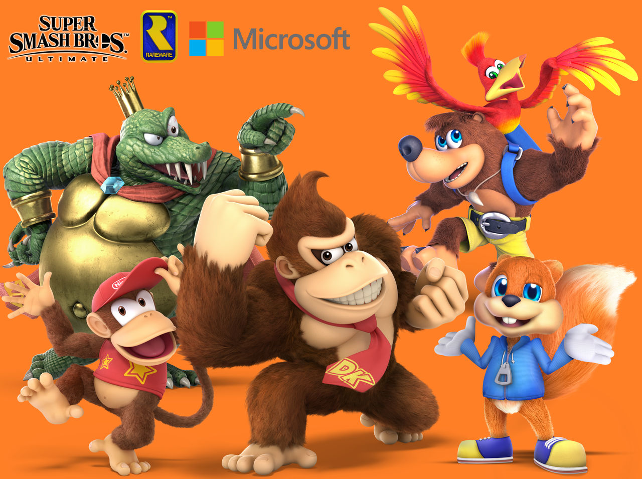 Super Smash Bros. X Rareware All-Stars Wallpaper by supercarlosvillar on DeviantArt