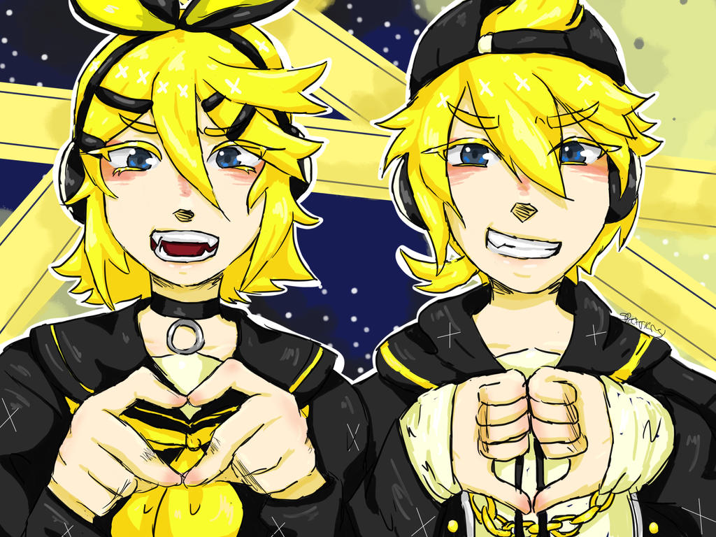 Rin and Len BRING IT ON by OuranHero on DeviantArt