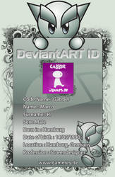 My Deviant ID.