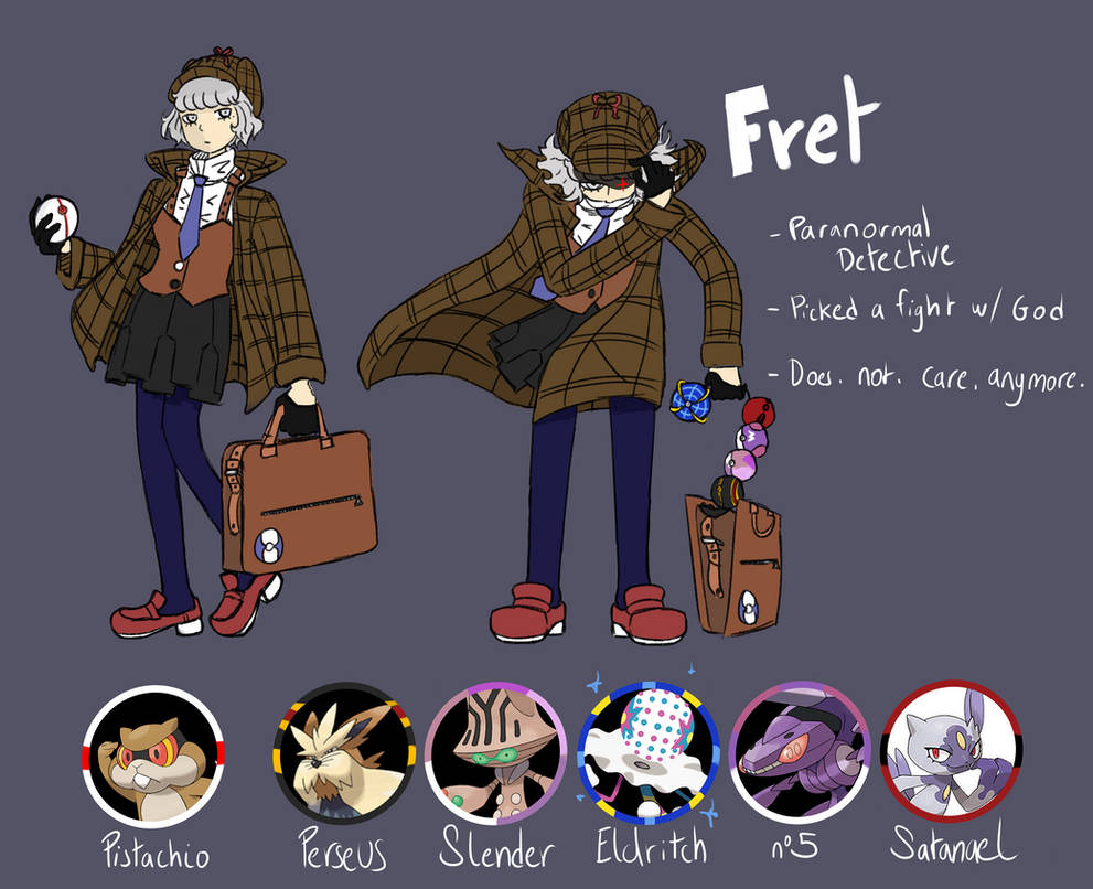 Dfvxe Pokemon trainer - Fret by SaulleyAullives on DeviantArt