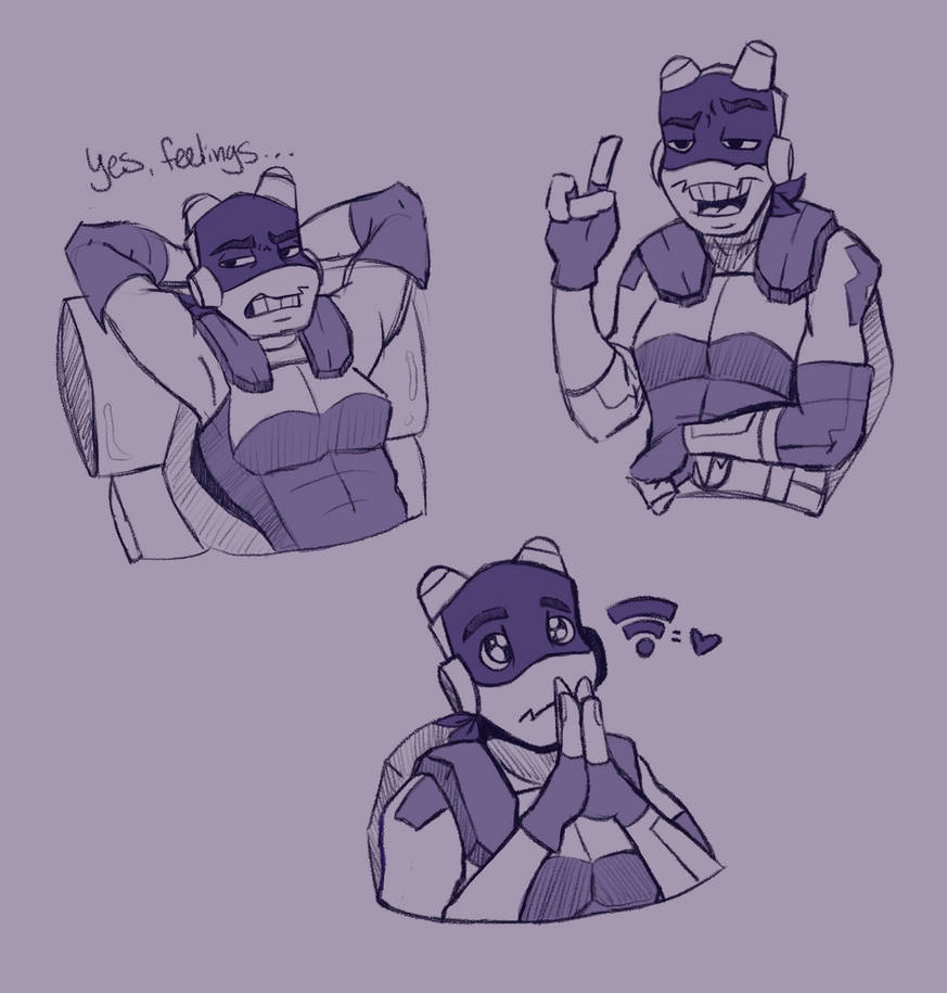 Techy Nerd Turtle (ROTTMNT) by oreog on DeviantArt