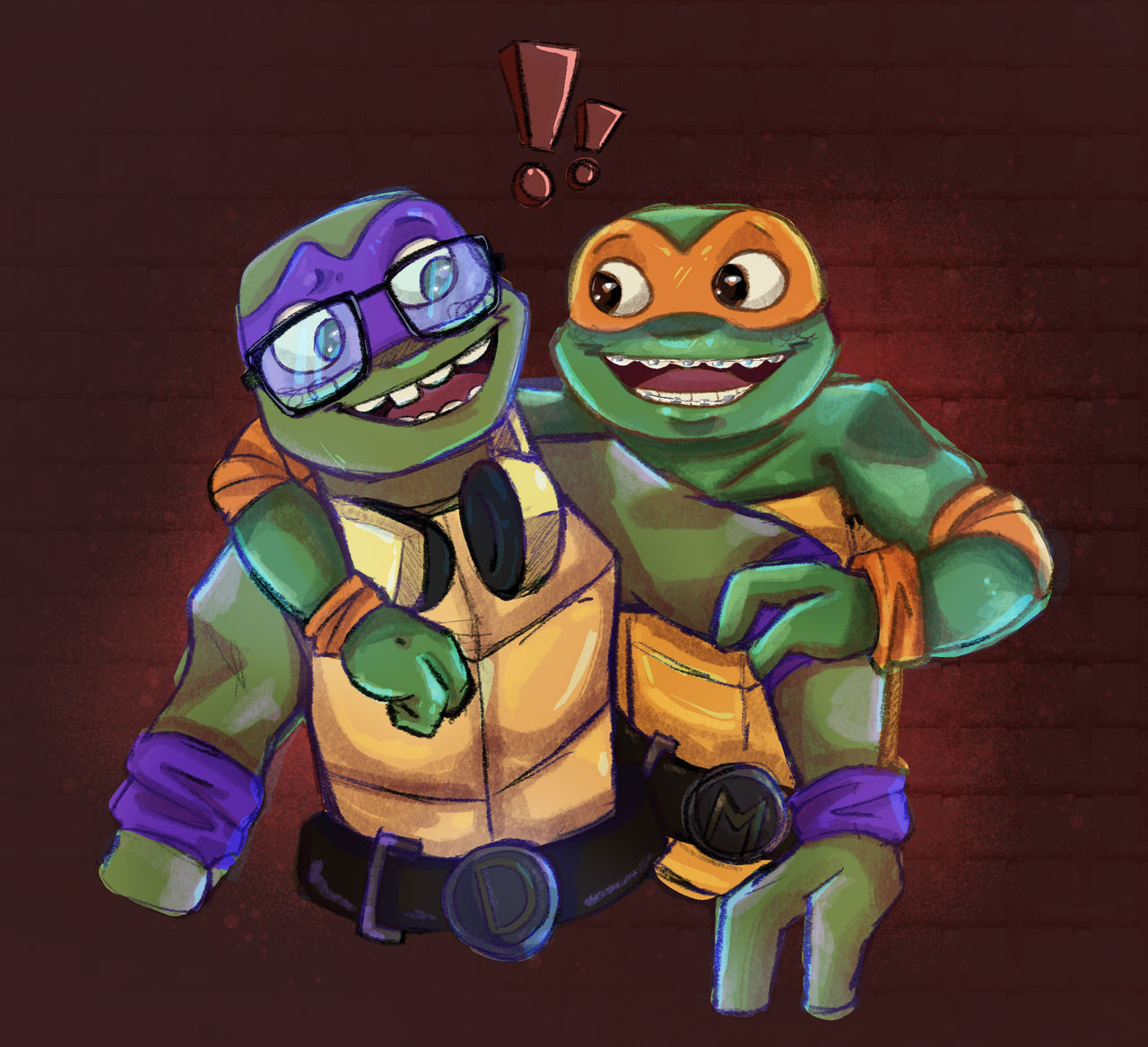 Mayhem Rottmnt Deviant Mutant Mayhem Dorks by oreog on DeviantArt
