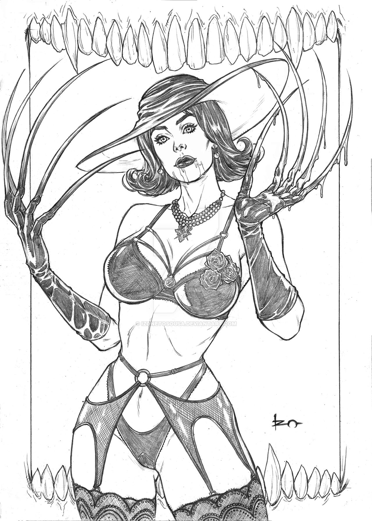 Lady Dimitrescu by on DeviantArt