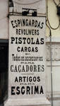 Gun shop sign Lisbon by johnclarke62