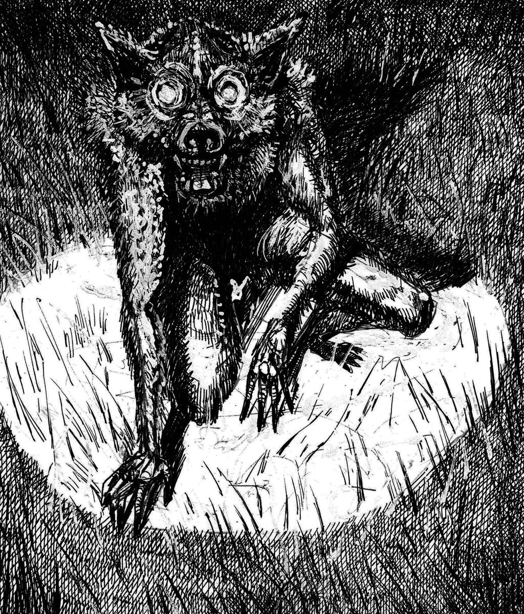 The Skinwalker by Flashlight by BERLINsART on DeviantArt