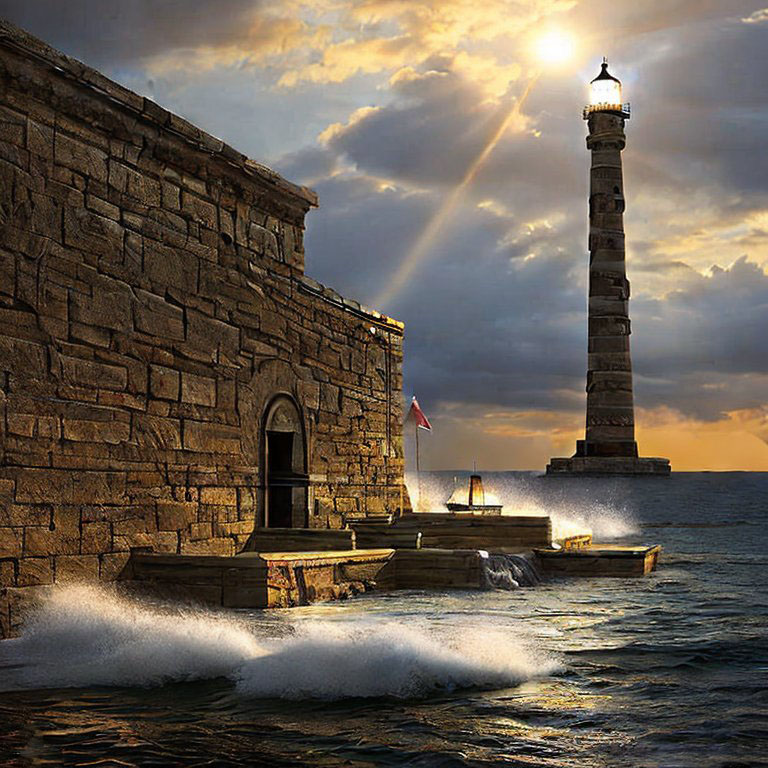 Lighthouse by n-0-vate on DeviantArt