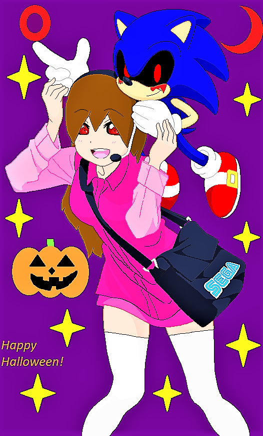 HIDE AND SEEK (vocaloid) [SONIC . EXE - Especial Halloween - Animación  Nyonthecat - Cover Milions] 